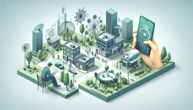 city using internet